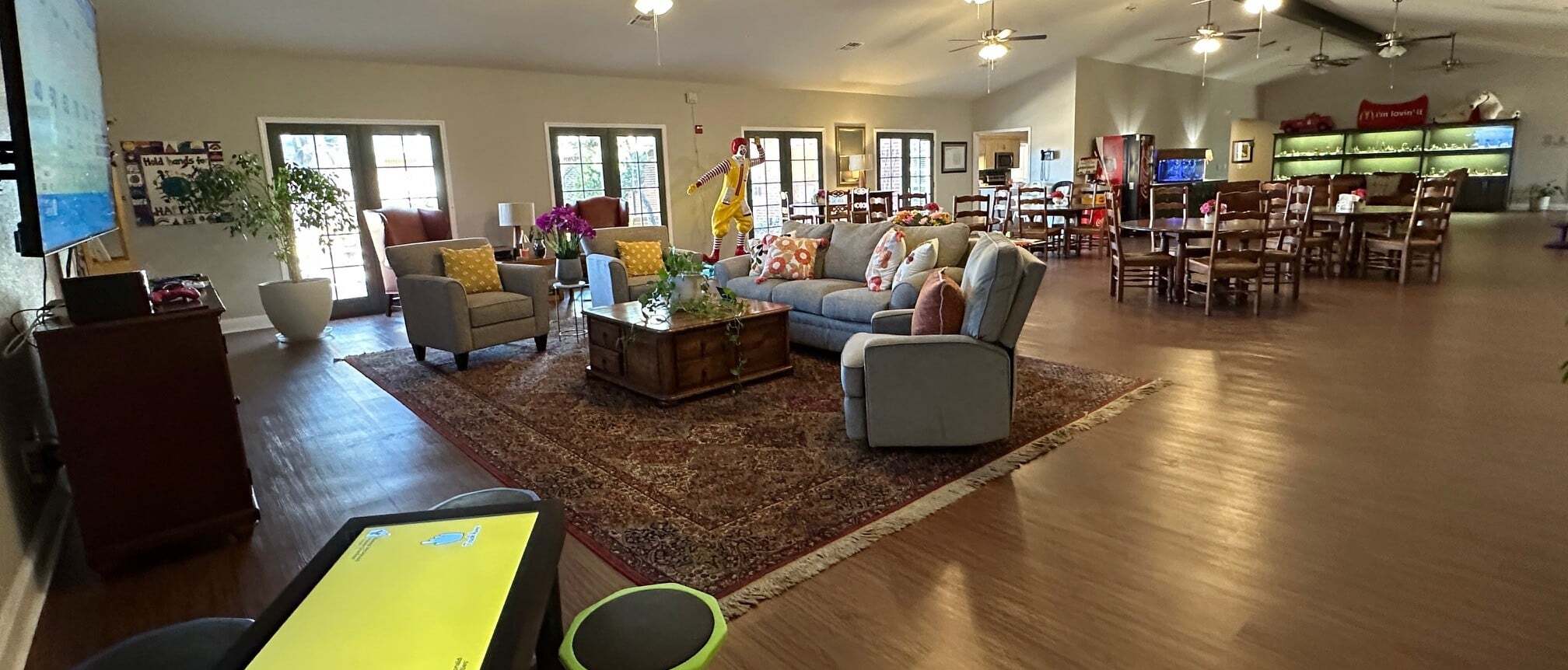 The programs of the Ronald McDonald House of Temple